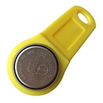 DS1990R-F5 Address Only iButton with Yellow Handle