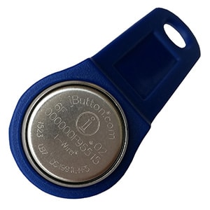 DS1991L-F5 iButton with Blue Handle