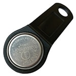 DS1992L-F5 Memory iButton with Black Fob Assembled