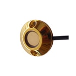 iButton Reader with Red or Blue Bicolor LED in Golden Color