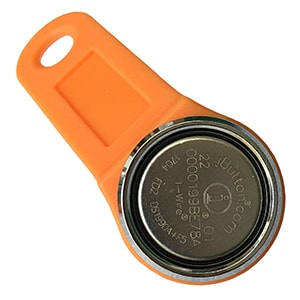 Magnetic i-Button Key with Orange Fob